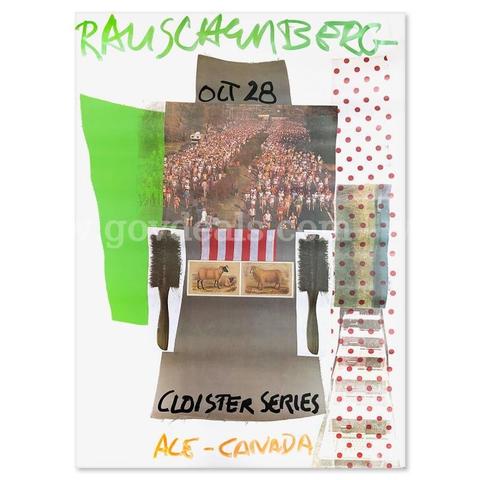 Robert Rauschenberg, "Cloister Series" Collectible Fine Art