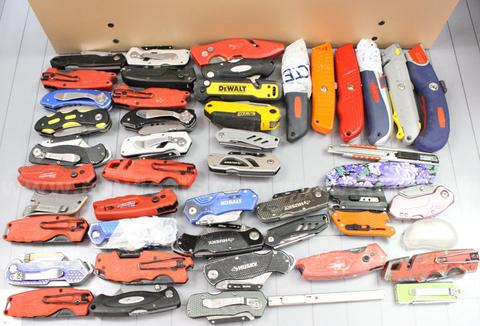 Approximately 11 lbs. of Assorted Box Cutters/Utility Knives, #35684