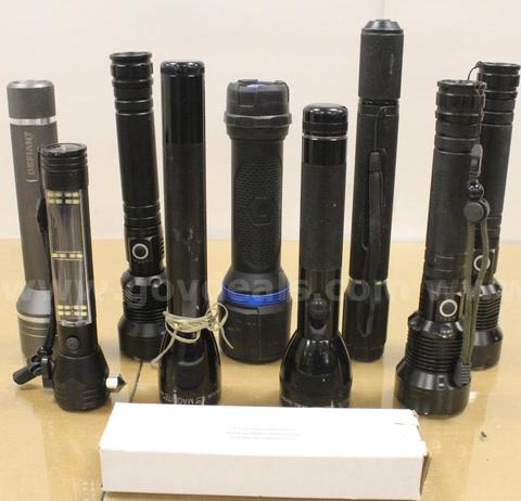 Approximately 10 lbs. of Assorted Flashlights, #35765