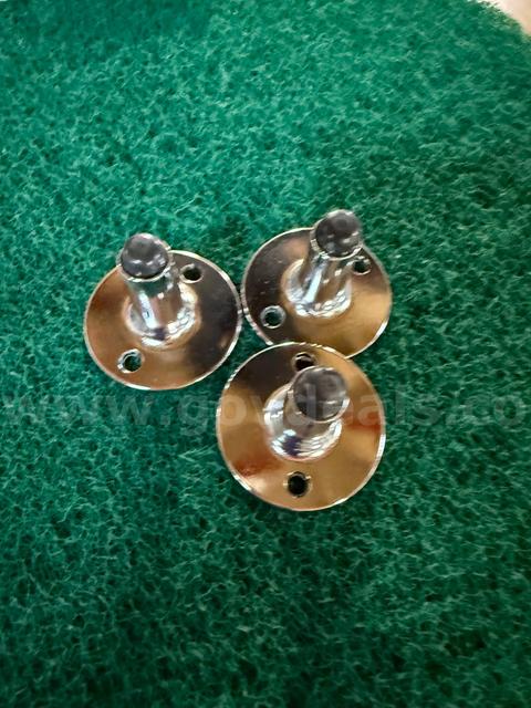 Short Door Stop Mounts - 3 Pack