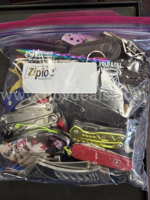 Bag of miscellaneous Knives & Multi-Tools