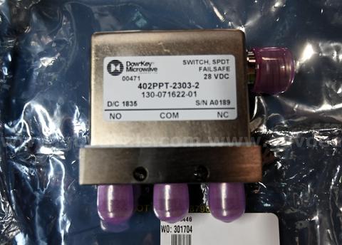 Dow-Key Microwave 402 Series SPDT Failsafe Coaxial Switch