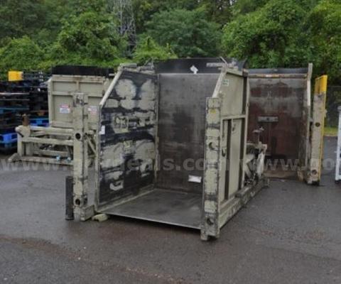 Lot of 3 Container Dumpers - Scrap Metal