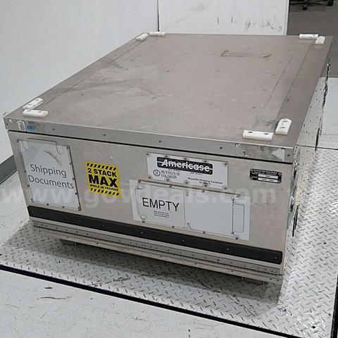 LOT OF(3) Americase Reusable Shipping Container for BBUs Battery Backup Units