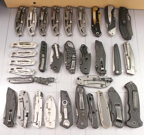 Approximately 6 lbs. of Assorted Kershaw/Gerber Knives, #35315
