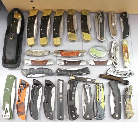 Approximately 6 lbs. of Assorted BUCK Knives, #35317