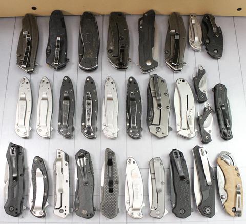 Approximately 6 lbs. of Assorted Kershaw Knives, #35318