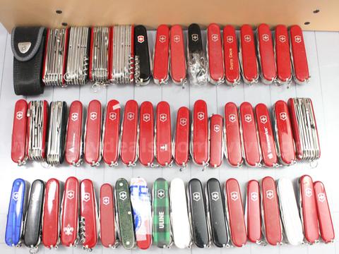 Approximately 10 lbs. Assorted Victorinox/Swiss Army  Knives, #35700