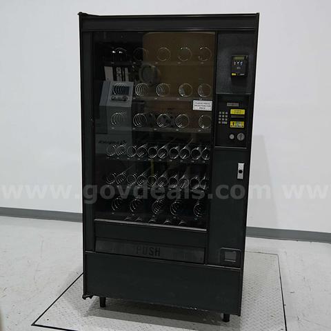 Crane Premier Snack Vending Machine Card/Cash/Coin