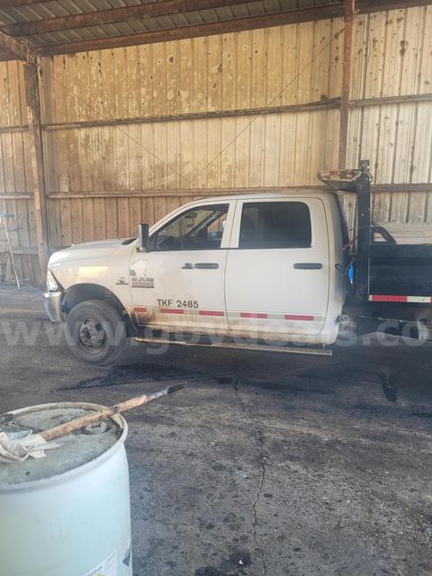 2017 Ram 3500 HD Crew Cab Dump Flatbed Dually