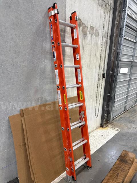 Werner D6216-2 16 ft Fiberglass Extension Ladder