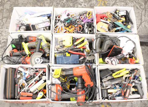 1 Skid of Assorted Hand Tools/Power Tools/Knives/Multi-tools/Etc., #35708, **PICK UP ONLY**SKID NOT INCLD*