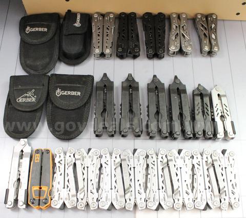 Approximately 10 lbs. of Assorted Gerber Multi-tools, #35928
