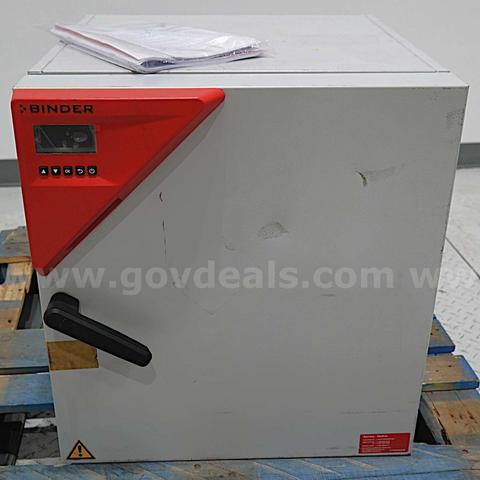 BINDER Gravity Convection Incubator 2 Cu Ft