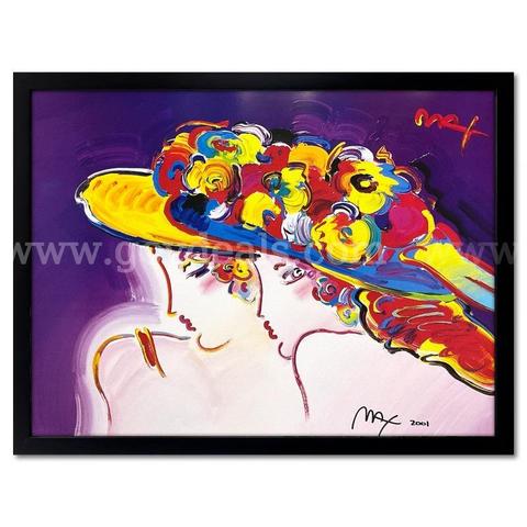 Peter Max, "Friends III" Collectible Fine Art