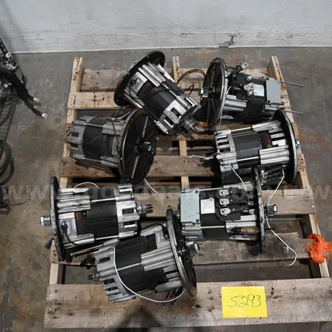 LOT OF (7) Electric Drive Motor And Parts