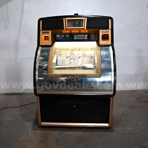 Rowe AMI CD-100H Starburst Jukebox 100 Disc LaserStar CD100H Commercial Arcade