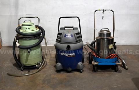 LOT OF (3) Vacuums