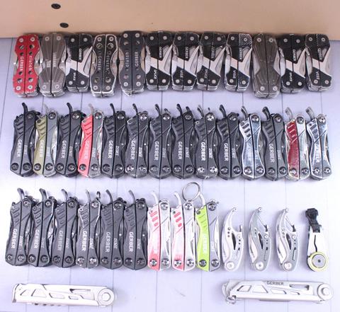 Approximately 6 lbs. of Assorted Gerber MINI Multi-tools, #35403