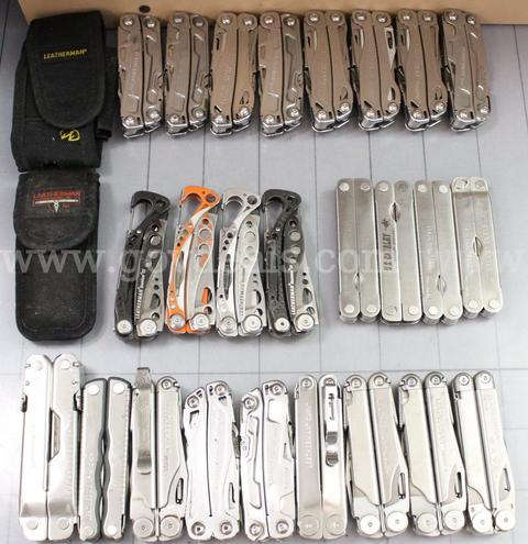 Approximately 10 lbs. of Assorted Leatherman Multi-tools, #35613