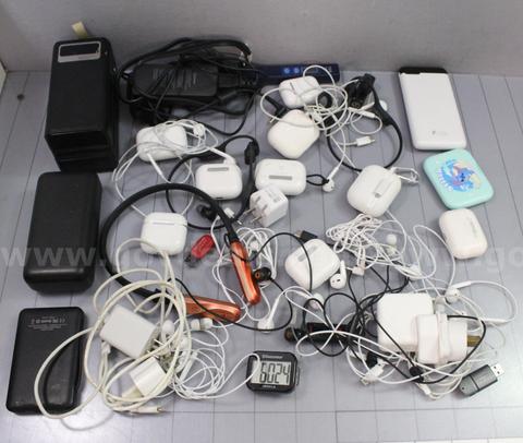 Approximately 8 lbs. of Misc. Electronics/Access./Etc., #35870