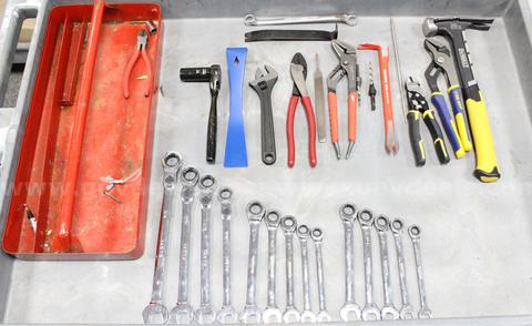 1 Tray with Used Tools, #36172, **PICK UP ONLY**