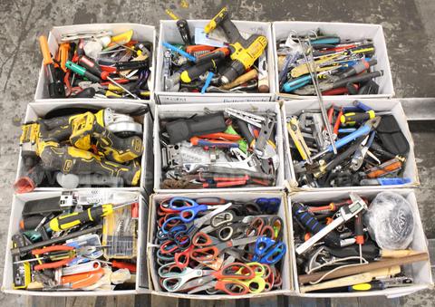1 Skid of Assorted Hand Tools/Power Tools/Knives/Multi-tools/Etc., #35803, **PICK UP ONLY**SKID NOT INCLD*
