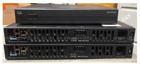 Routers - 1x Cisco ISR4321, 2x Cisco ISR4331