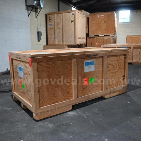 Heavy-Duty Wooden Shipping Crate