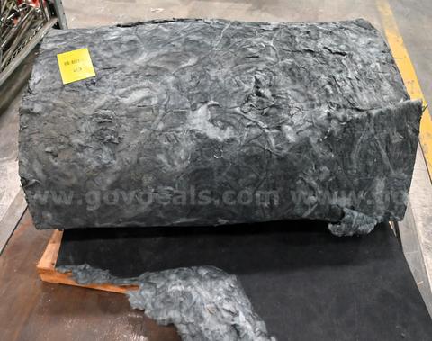 Roll Of Gray Fibrous Automotive Hood Insulation