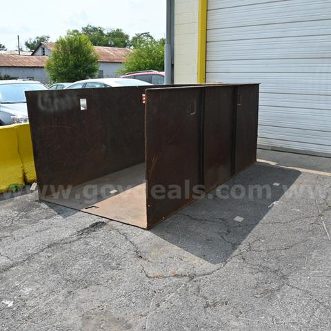 Large Metal Industrial Storage Bin