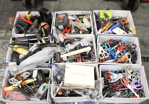 1 Skid of Assorted Hand Tools/Power Tools/Knives/Multi-tools/Etc., #35912, **PICK UP ONLY**SKID NOT INCLD*