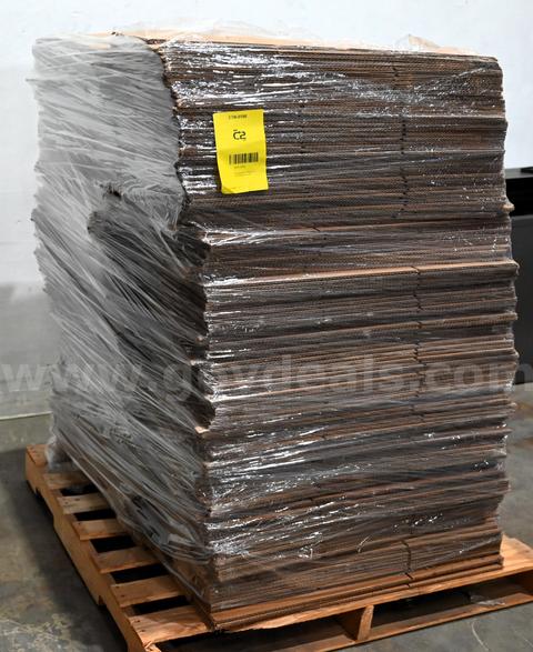 LOT OF (422) Cardboard Packing Boxes