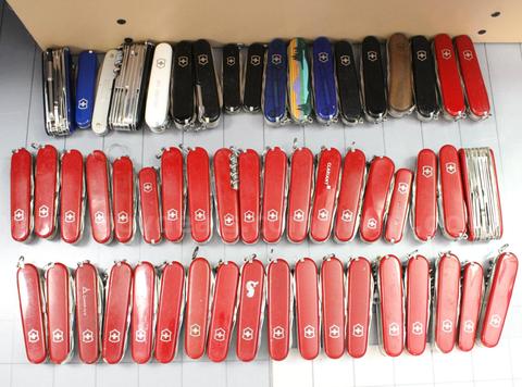 Approximately 10 lbs. Assorted Victorinox/Swiss Army  Knives, #36232