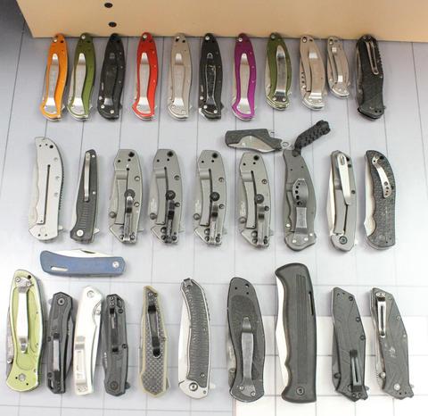 Approximately 6 lbs. of Assorted Kershaw Knives, #36237