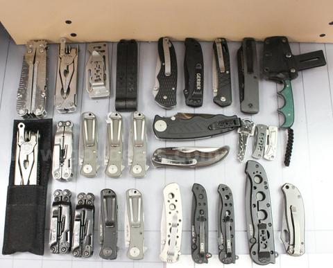 Approximately 6 lbs. of Assorted BRAND-NAME Knives, #36238