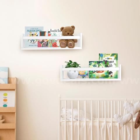 Brand New Generic 23.6" Floating Wall Shelves, White – Set of 2 - Shipping Available