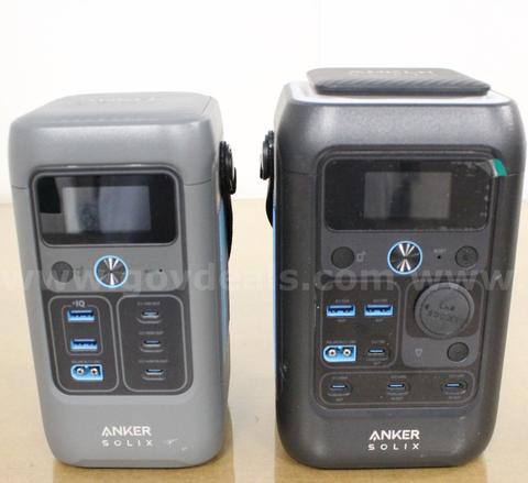 Approximately 11 lbs. of ANKER Charger Batteries/Power Stations, #36192