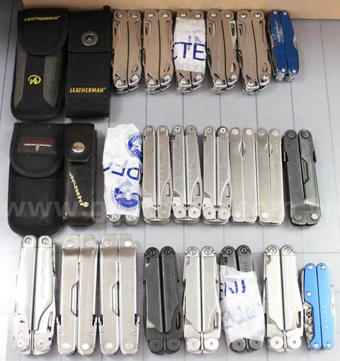 Approximately 10 lbs. of Assorted Leatherman Multi-tools, #35617
