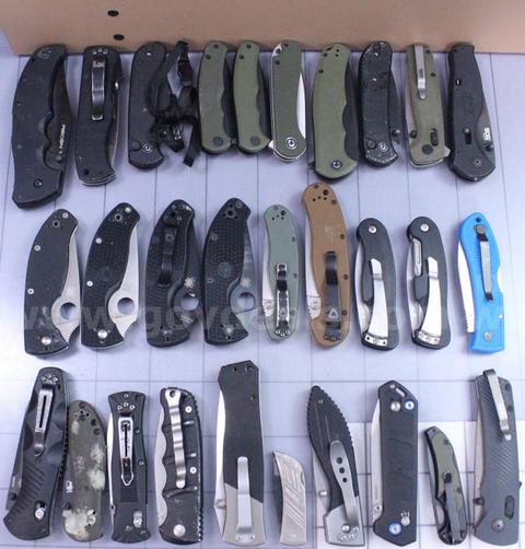 Approximately 6 lbs. of Assorted BRAND-NAME Knives, #36311