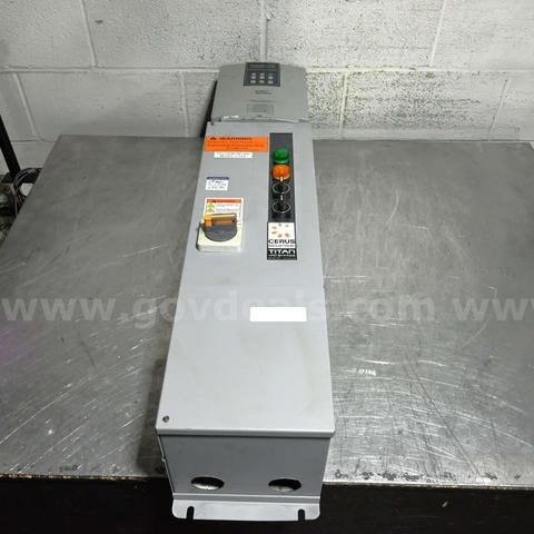 Titan Cerus VFD Motor Controller w Enclosure Opt COM A B