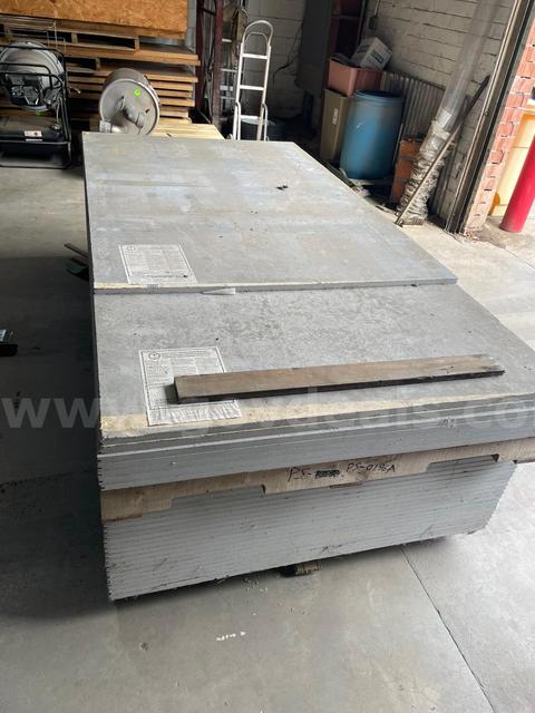 Lot of Struct-O-Crete Panels for Concrete Floor