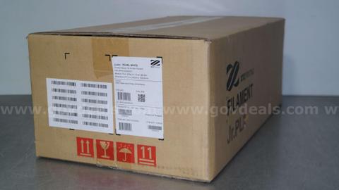 LOT OF (2) NEW Case of 12 XYZ Printing PLA 3D Printer Filaments Pearl White