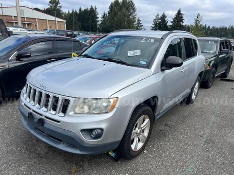 Silver 2011 Jeep Compass Sport FWD