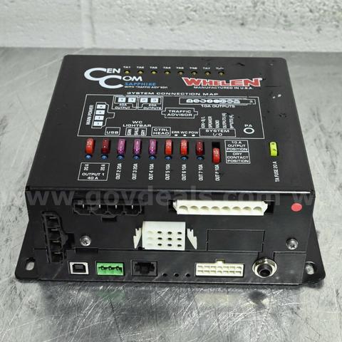 LOT OF (6) Whelen CenCom Sapphire Control Module With Traffic Advisor