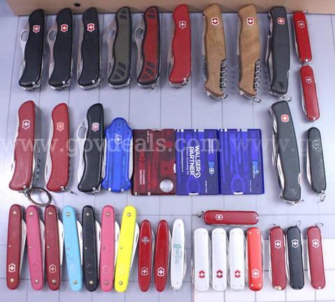 Approximately 6 lbs. Assorted Victorinox/Swiss Army  Knives, #36317