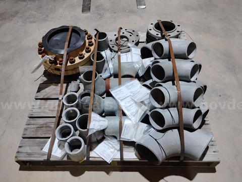 1 Pallet Lot of Industrial Pipe Fittings