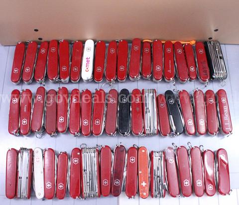 Approximately 10 lbs. Assorted Victorinox/Swiss Army Knives, #36360