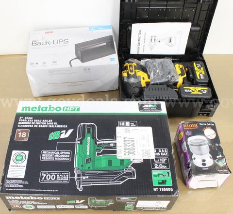 1 Box of Assorted NEW or Lightly Used Items/Tools/Household/Etc., #36381, **PICK UP ONLY**