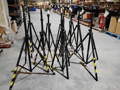 Lot of 10 ea Speaker Tri-Pod Stands
